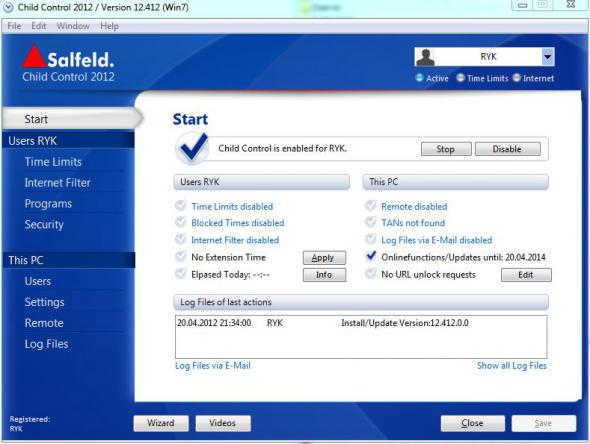 Salfeld Child Control 2012 12.412