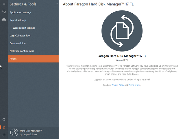 Paragon Hard Disk Manager