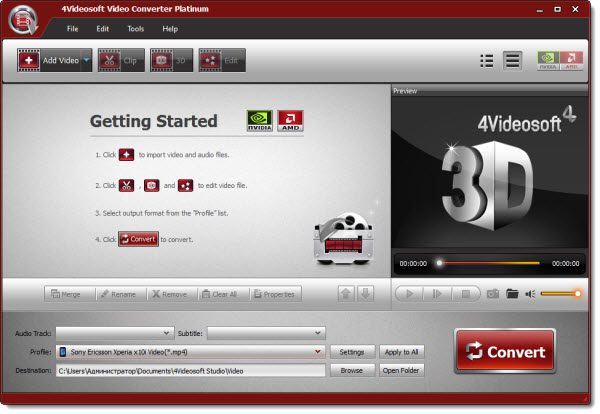 4Videosoft Video Converter Platinum 5.1.18