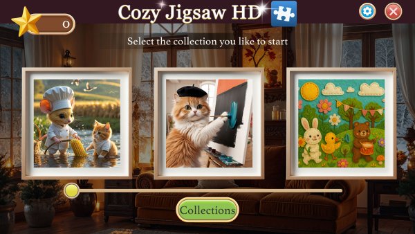 Cozy Jigsaw HD
