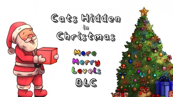 Cats Hidden in Christmas & More Merry Levels